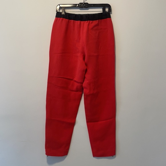Giorgio Armani Silk Red Pants, Sz 40 (US 10) - Picture 4 of 7